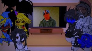 backrooms entity reaction to orange man || Gacha || Backrooms