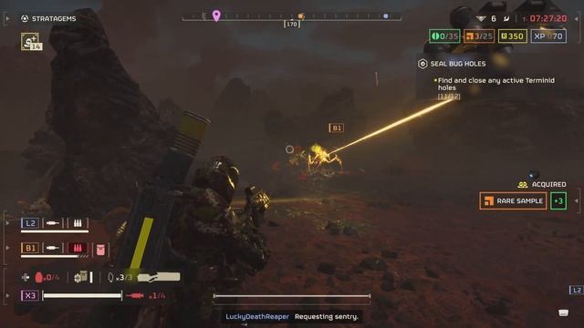 HELLDIVERS 2: Level 6 - Eradicating Terminid Swarms! смотреть онлайн