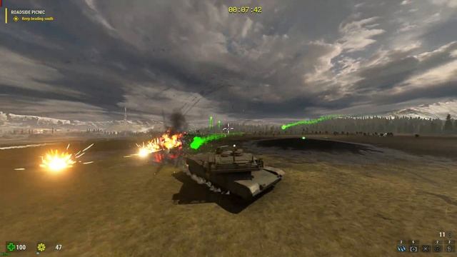Serious Sam Siberian Mayhem: Cool tank fight смотреть онлайн