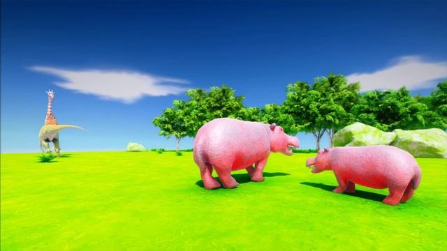 ✅ Allosaurus hunting prey - Animal Revolt Battle Simulator смотреть онлайн