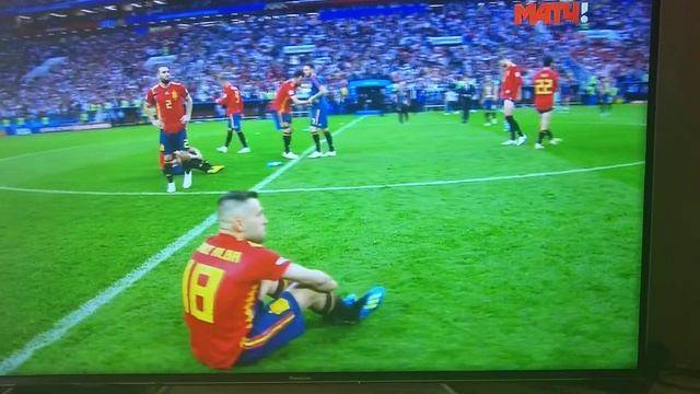 Russia - Spain last penalty смотреть онлайн