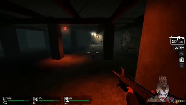 Clown plays LEFT 4 DEAD (part 2) смотреть онлайн