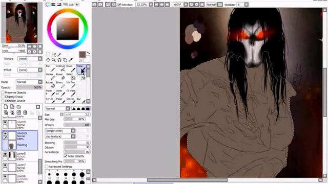 DarkSiders II. - Death - SpeedPaint смотреть онлайн