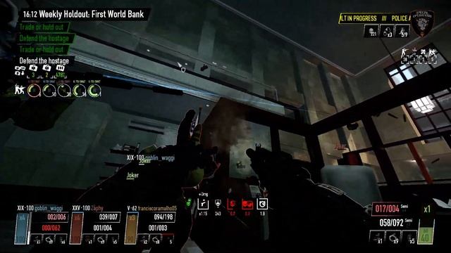 Payday 2 New Game Mode Holdout First World Bank Complete смотреть онлайн