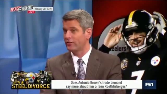 SPEAK for YOURSELF Does Antonio Brown's trade demand say more about him or Ben Roethlisberger смотреть онлайн