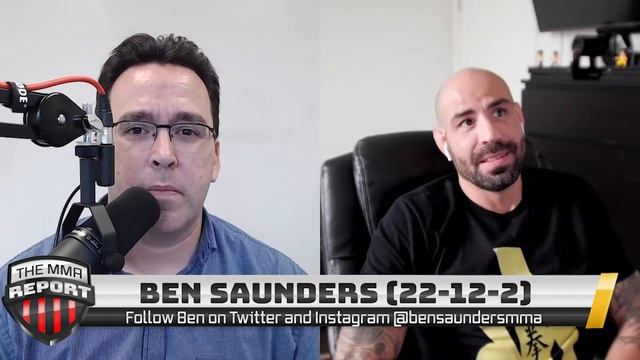 Ben Saunders discusses what's been going on with him since his last fight смотреть онлайн