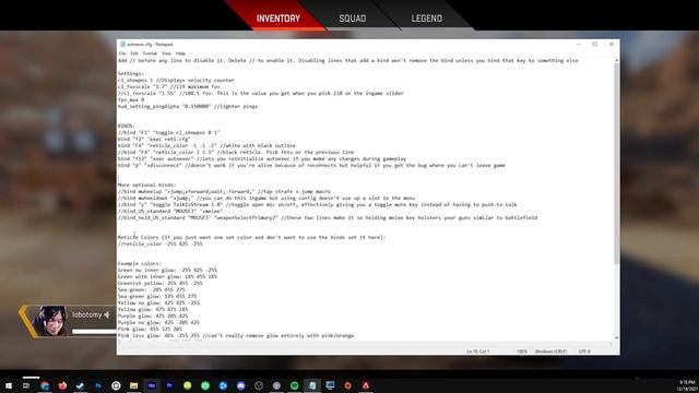 The BEST AUTOEXEC for Apex Legends смотреть онлайн