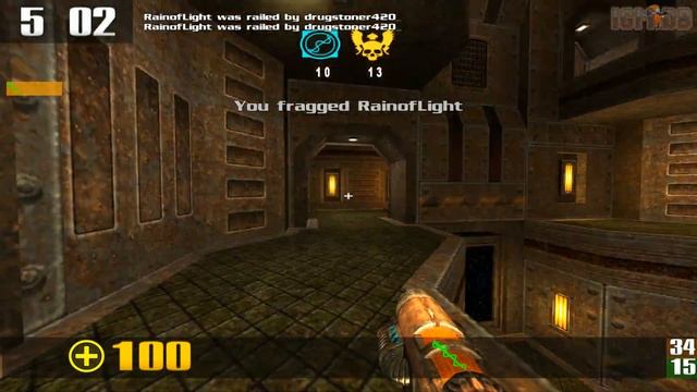 Quake 3 CPMA: drugstoner420_(POV)-vs-RainofLight-cpm22 смотреть онлайн