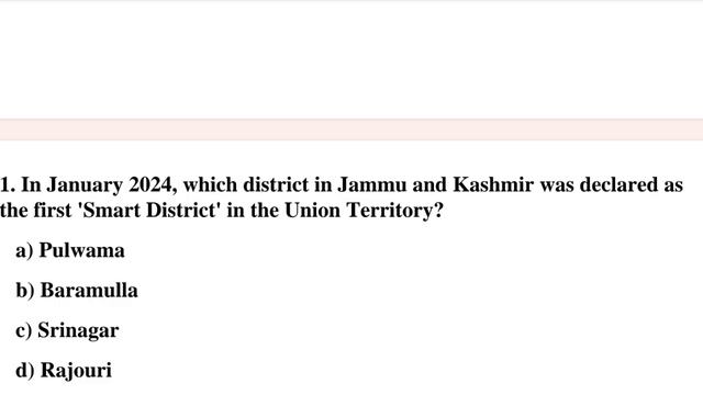 Current affairs part 2 | Last 6 months | Jammu and Kashmir| educators spot| смотреть онлайн