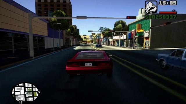 GTA San Andreas - V Graphic ENB Photorealistic MOD смотреть онлайн