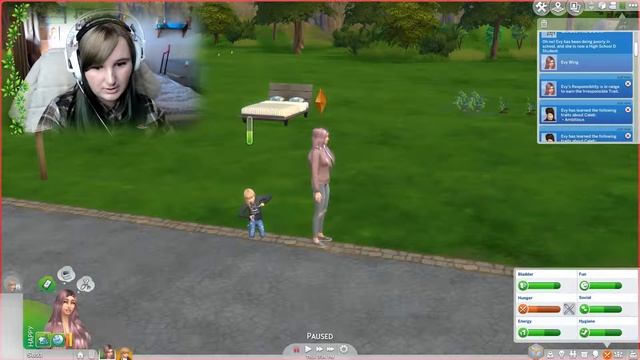 😱 EVY HAVE A STALKER NOW?😱 - Big Sister Challenge #3 - Sims 4 смотреть онлайн