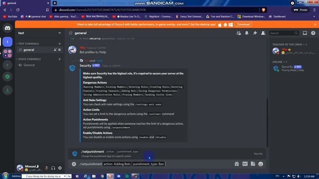 Security Bot Discord Setup (2022) | Best Anti Nuke Bot For Discord | ?🅼г. ᏔᏂO