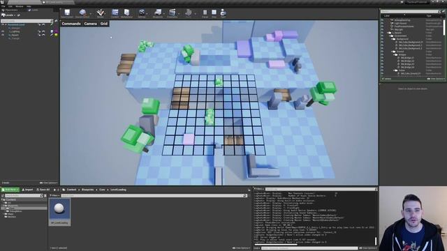 Tactical Combat 14 - Level Loading - Unreal Engine Tutorial Turn Based смотреть онлайн