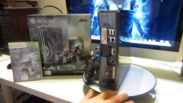 Halo 4 Limited Edition Xbox 360 Console Unboxing смотреть онлайн