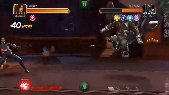 4* Rank4 Quake and team VS Vulture|Web Slinger Challenge Last Boss|Marvel Contest Of Champions смотреть онлайн