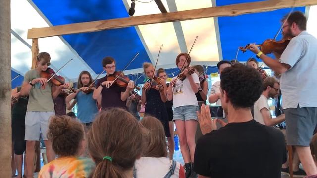 Catharsis/Superstition - Maine Fiddle Camp "Bluesjays" mashup with Steve Muise смотреть онлайн