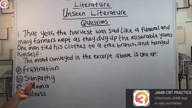JAMB Literature 2025 EP 17 - Unseen Literature + Likely Exam Questions смотреть онлайн