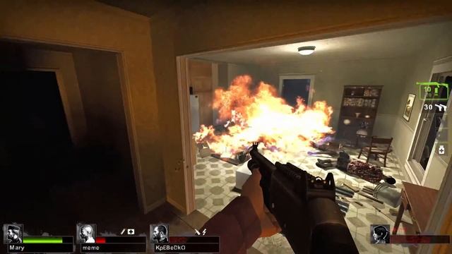 Прохождение Left 4 Dead 2 | Похоронный звон | Cложность эксперт | L4d2