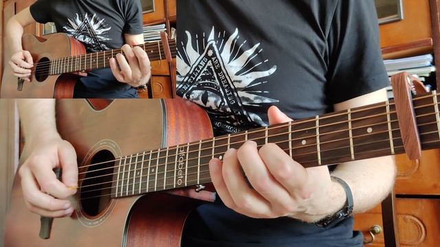 Take On Me - a-ha acoustic instrumental cover смотреть онлайн