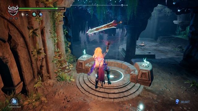Darksiders III - 100% Walkthrough Part 26 [PS4 Pro] – Forgotten Lake (Armageddon: Reckoning) смотреть онлайн