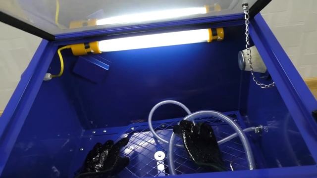 ДЕМОНСТРАЦИЯ: Камера пескоструйная T06301 AE&T 90л смотреть онлайн