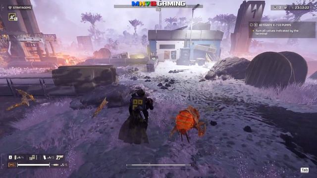 HellDivers 2 - Solo - Trying the Machine Gun Sentry. смотреть онлайн
