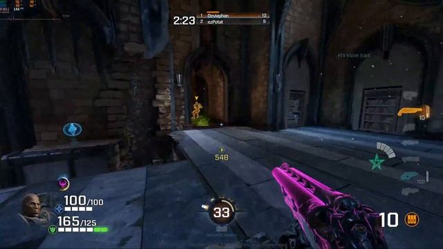 [QC] Purrrrple rail trails (Quake Champions PTS) смотреть онлайн