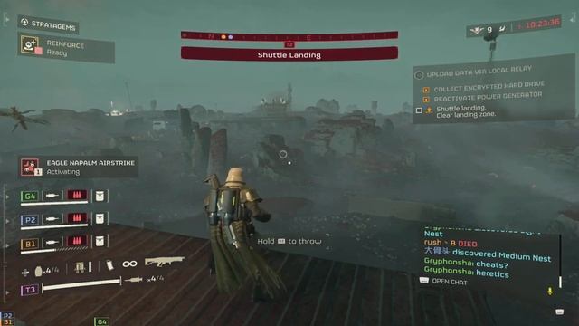 HELLDIVERS 2 - Grenade Exploit смотреть онлайн