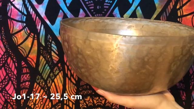 Тибетская поющая чаша (Jo1-17) смотреть онлайн