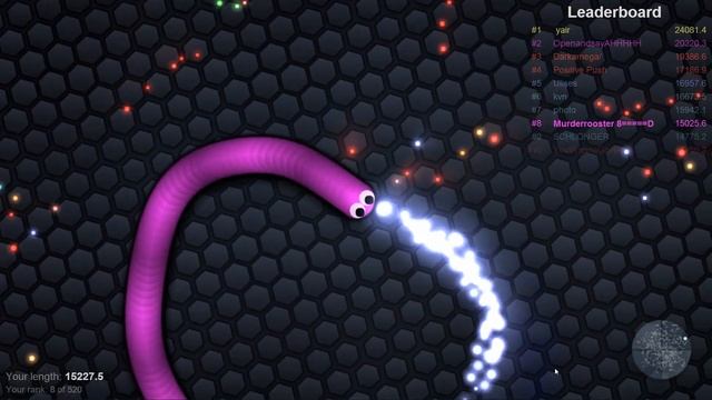 CORWIN'S MASSIVE SNAKE IS NUMBER ONE! -- Let's Play Slither.io (Free Web Game) смотреть онлайн