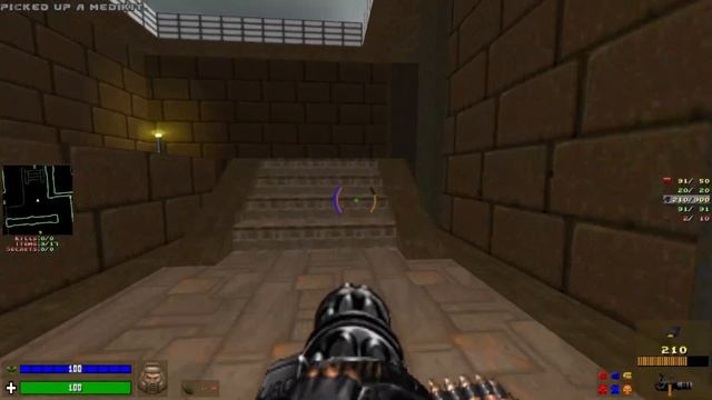Brutal Doom v21 - Doom 2 - Deathmatch 005 смотреть онлайн