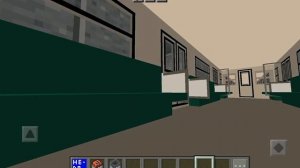 поездка по Невско-Василеостровской линии метро СПБ в Майнкрафте. Беговая - Рыбацкое. М3