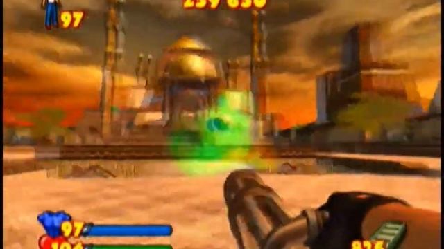 Serious Sam (Xbox) - Single player [Level 27 (Courtyards of Gilgamesh)] смотреть онлайн