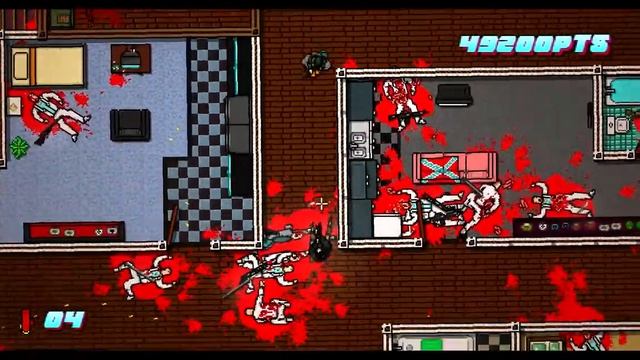JACK AND LIZ #9: BLINDED [Hotline Miami 2: Wrong Number] смотреть онлайн