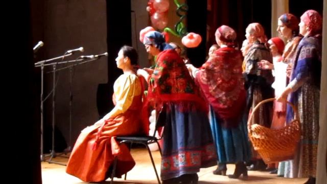 Хор Беседушка - Свадебный обряд на конкурсе смотреть онлайн