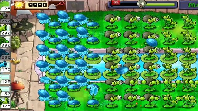 Winter Melon + Gatling Pea + Three Pea vs Zombies || Last Stand Full Gameplay | Plants vs Zombies смотреть онлайн