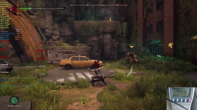 darksiders 3 game play on water cooled overclocked radeon vii смотреть онлайн
