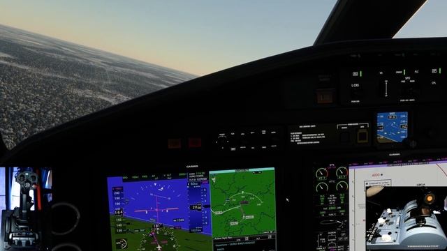 Особенности автопилота. Выполнение схемы SID на Cessna Citation Longitude Msfs 2020