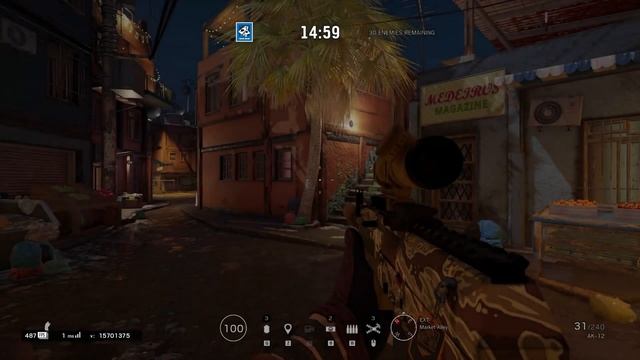 Rainbow Six Siege - Lone Wolf Terrorist Hunt - Reworked Favela смотреть онлайн