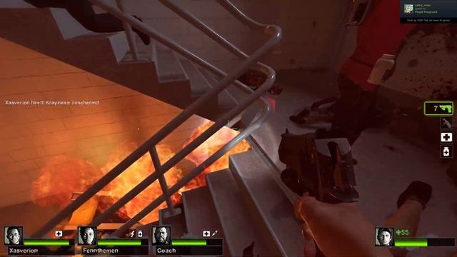 The Hotel (1/4) - Dead Center - Left 4 Dead 2 Playthrough FPS смотреть онлайн