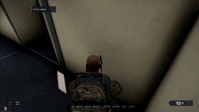 MGT Arma 3 Exile, floor peeking glitch - Blocked! смотреть онлайн