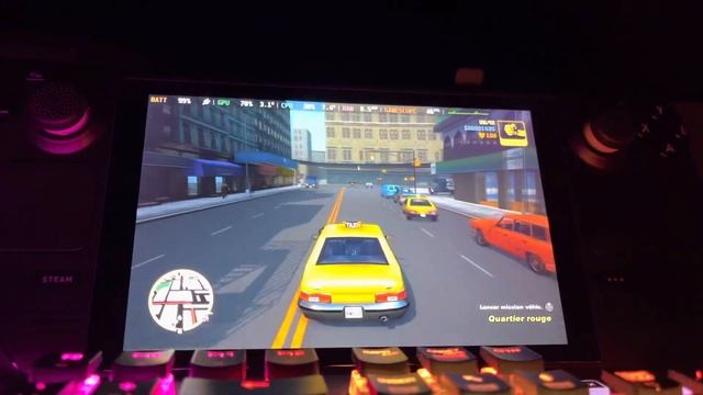 GRAND THEFT AUTO 3 Definitive Edition (2021) gameplay on Valve STEAM DECK (Steam OS) смотреть онлайн