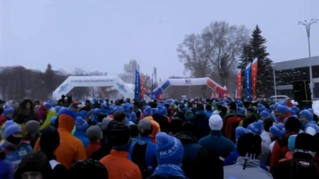 Зимний полумарафон Европа Азия 2016 г Екатеринбург Трезвая Культура смотреть онлайн