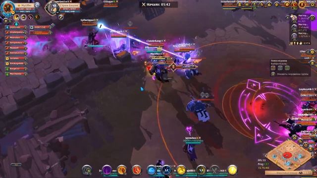 Albion PvP | Wiped by SIX | Smallscale/ZvZ | Albion Online смотреть онлайн