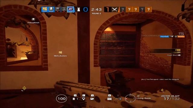 Clutching 1v5 on the TTS - Rainbow Six Siege смотреть онлайн