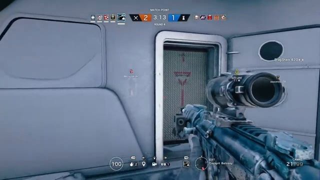 Rainbow Six Siege (Buck gameplay / with black ice skin) смотреть онлайн