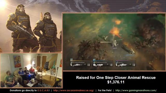 Helldivers (Part 1) | For the Pets Gaming Marathon смотреть онлайн