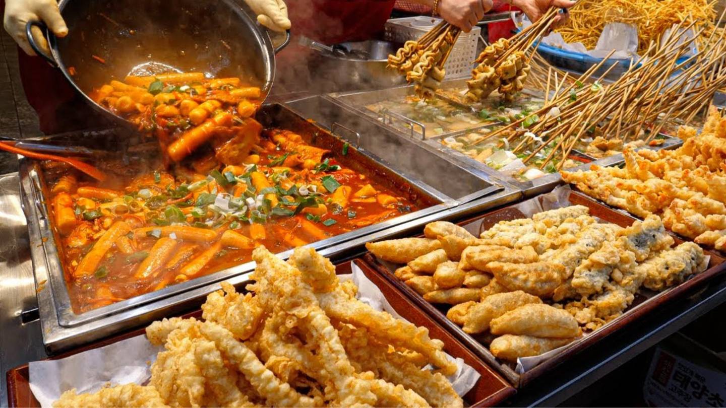 Коллекция корейской уличной еды. Сеул, Ю.Корея смотреть онлайн