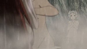 Mushoku tensei Eris and Tona are bathing scene