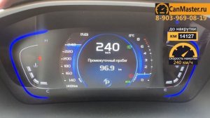 Подмотка Крутилка спидометра Geely Coolray Джили Кулрей